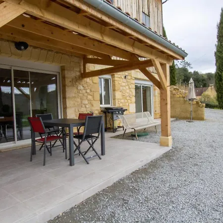 Сasa de vacaciones Restauré Avec Piscine Partagée, Climatisation, Vallée De La Dordogne - Fr-1-616-258 *